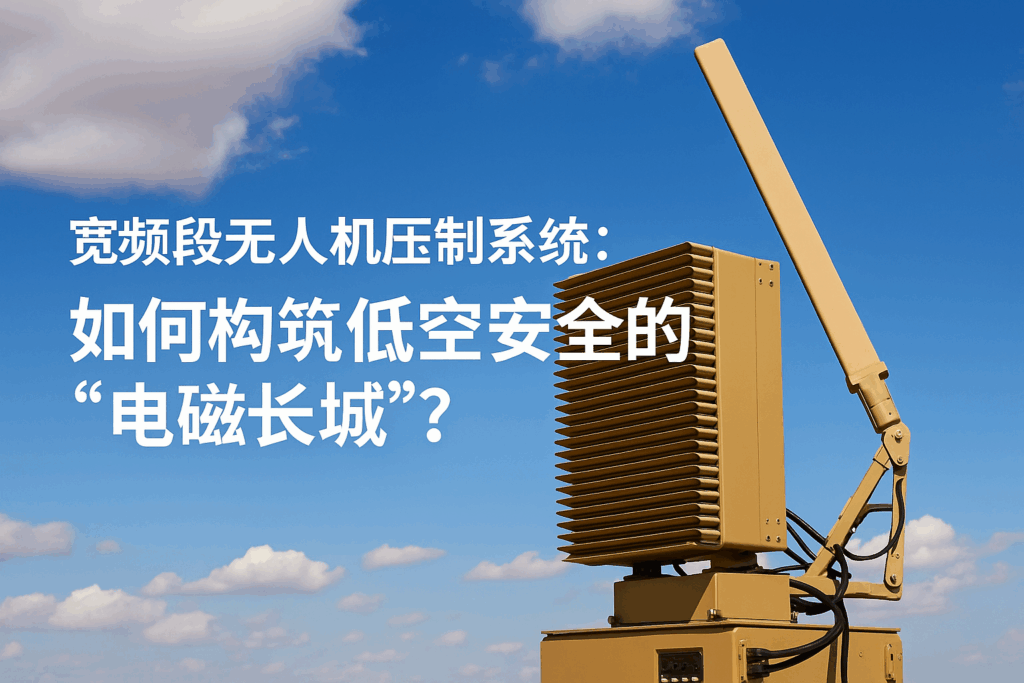 宽频段无人机压制系统：如何构筑低空安全的“电磁长城”？