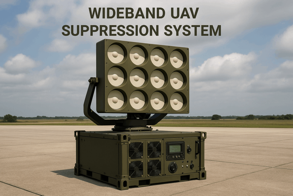 Wideband UAV Suppression System: How to Build an "Electromagnetic Great Wall" for Low-Altitude Safety?