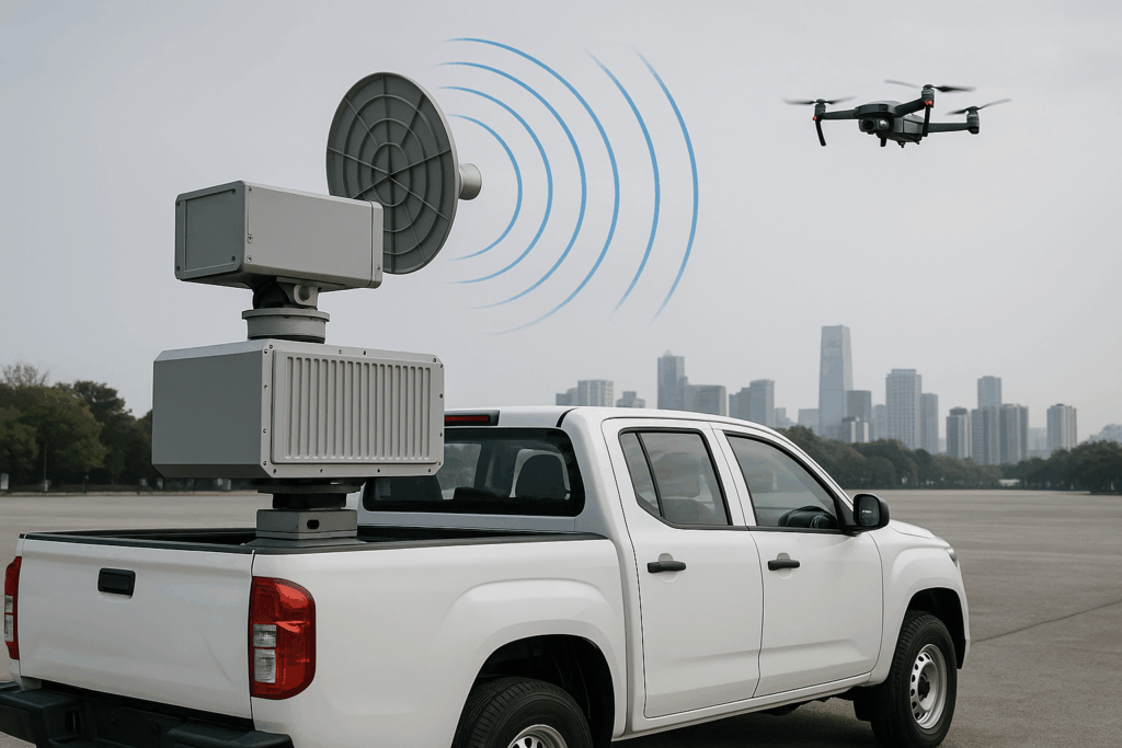 How Vehicle-Mounted UAV Countermeasure Modules Ensure Wide-Area Low-Altitude Security