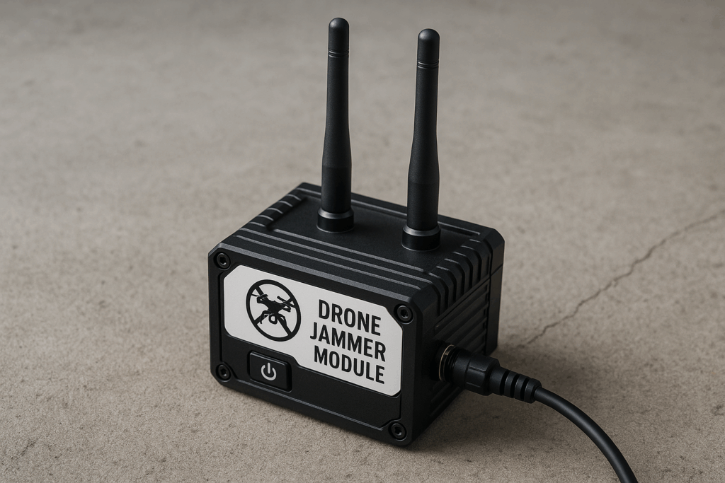 Low-Power Portable Drone Jamming Module: An Efficient Solution for Public Low-Altitude Safety
