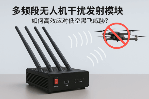 多频段无人机干扰发射模块：如何高效应对低空黑飞威胁？