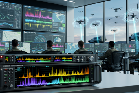 Counter-UAS Signal Jamming: How the 400M Instantaneous Bandwidth Signal Generator Builds a Spectrum Defense Line