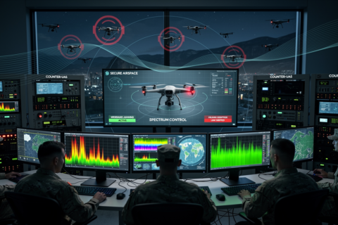 Countering Drone Threats: Why Instantaneous Bandwidth Signal Generators Are Key Countermeasures