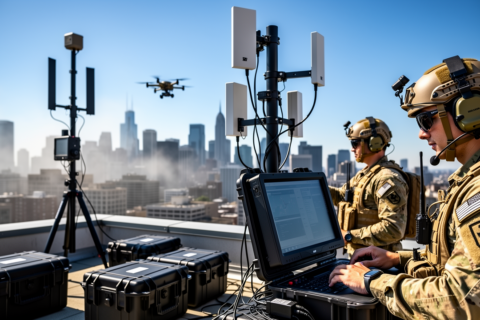400M Instantaneous Bandwidth Signal Generator: The Future of Counter-UAV Electronic Warfare