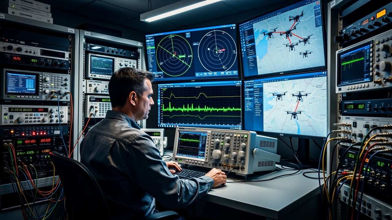 Countering Drone Threats: The 400M Instantaneous Bandwidth Signal Generator in Counter-UAV Signal Jamming