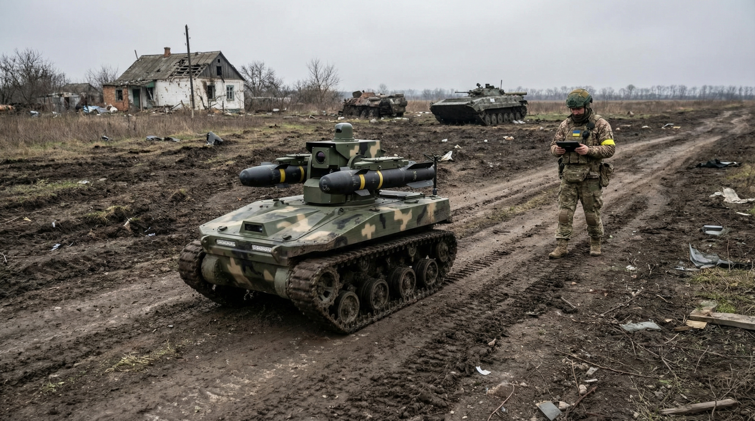 Ukraine Hellfire combat vehicle
