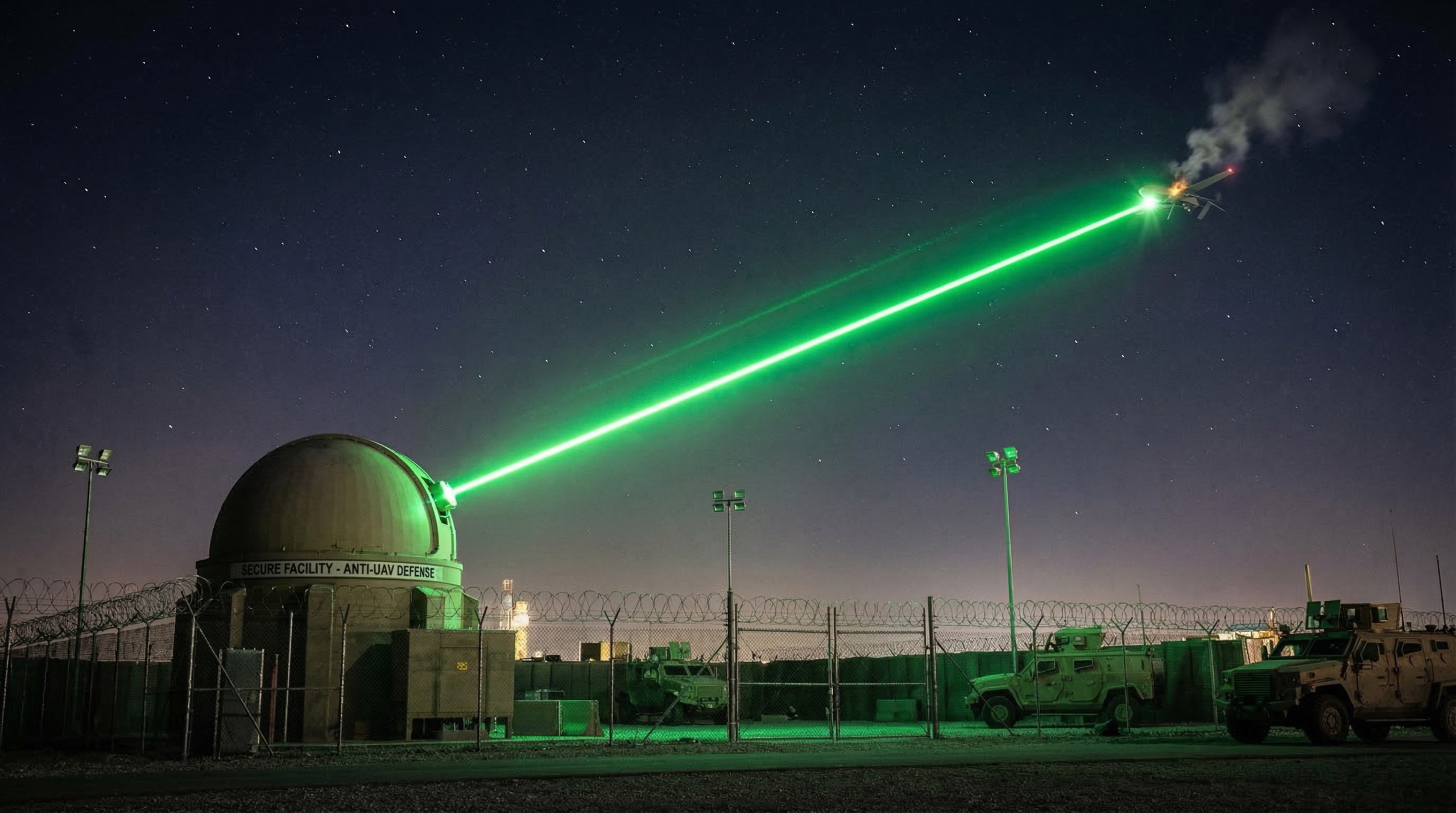 laser anti-drone system