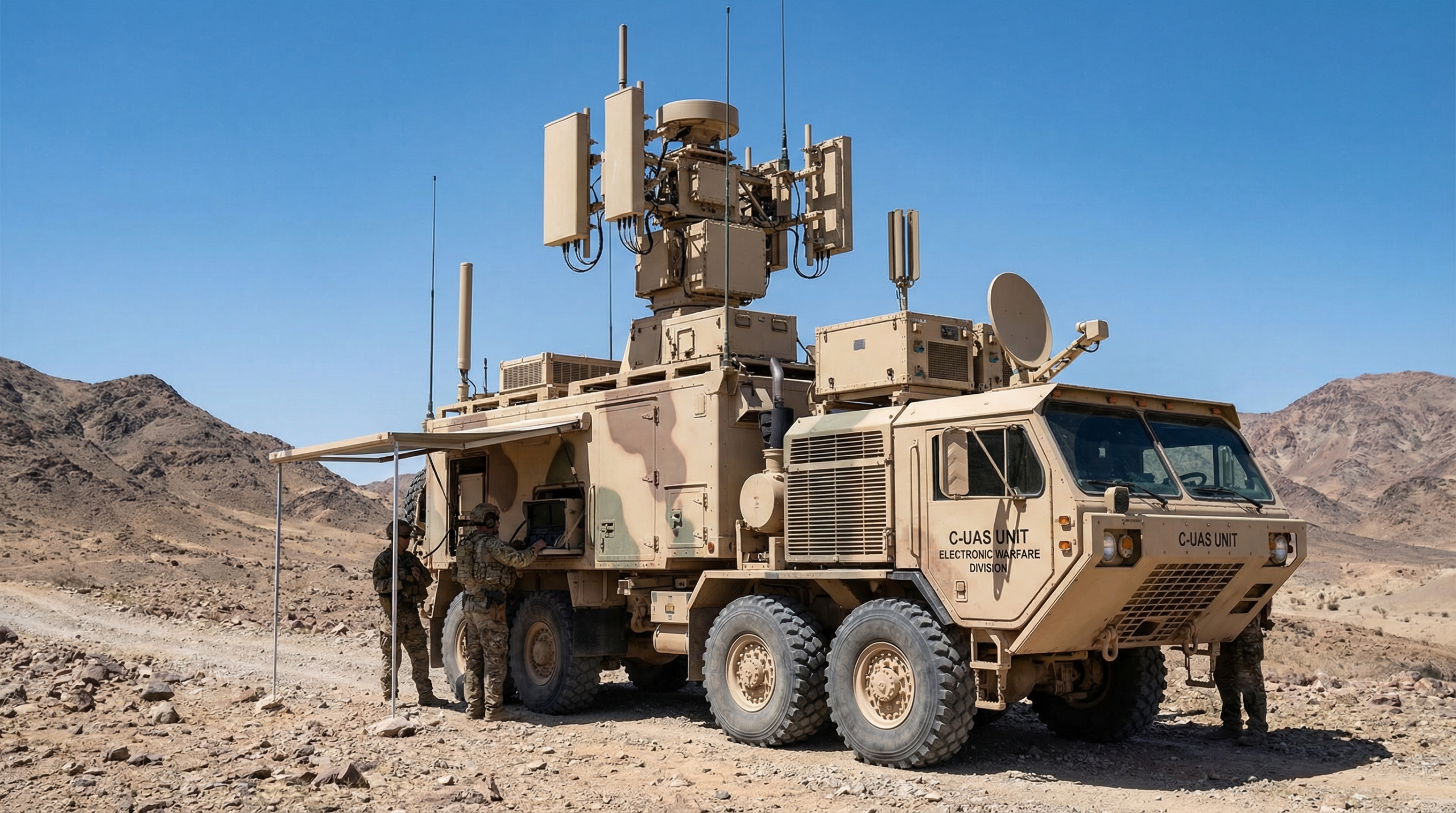wideband signal jamming