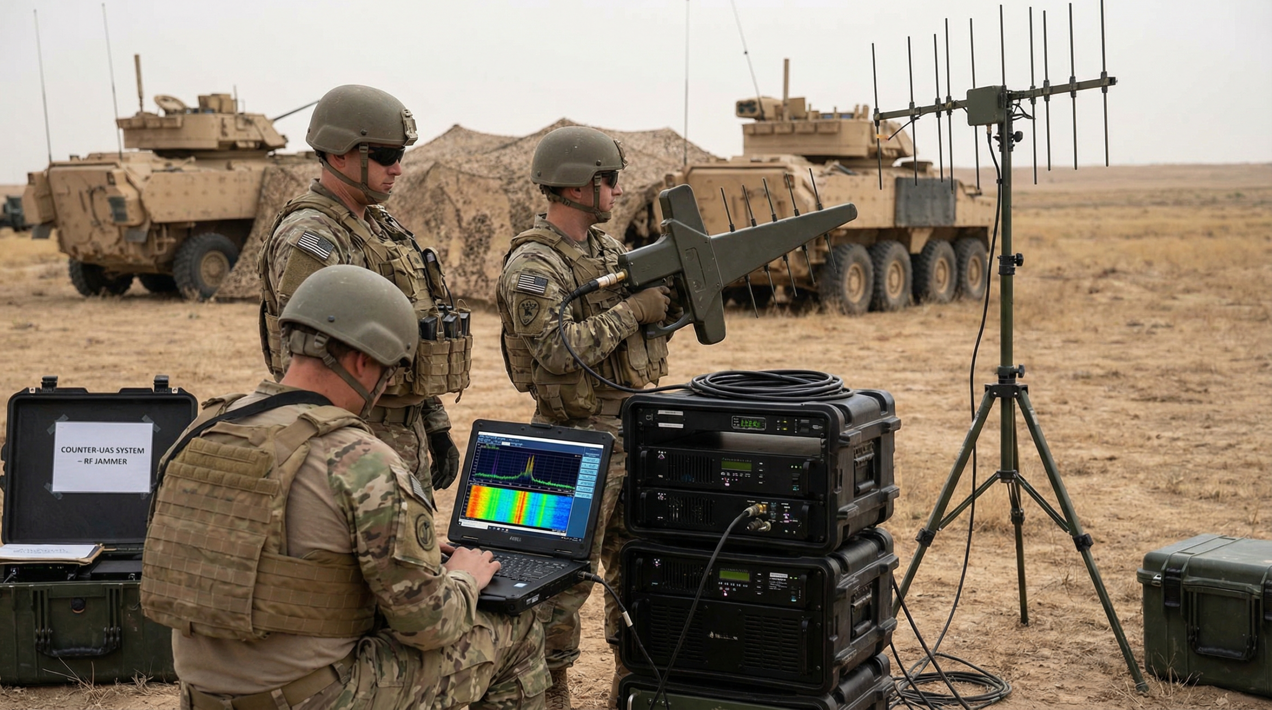 Counter-drone Signal Jamming